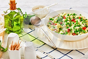 Risi e Bisi, Venetian Risotto with Spring Peas