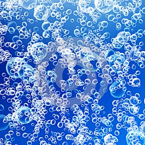 Rising air bubbles