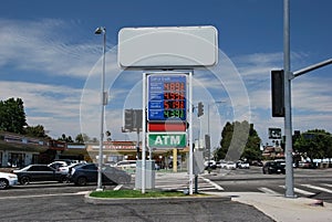 Rising gas prices in Los Angeles