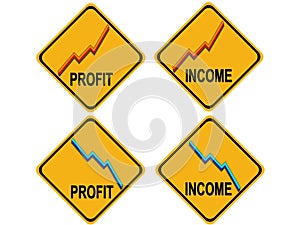 Rising profits falling income warning sign