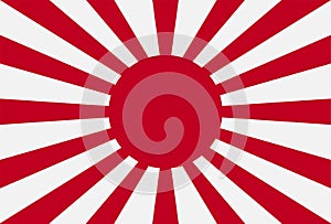 Ascendiendo el sol bandera de Japón un rectángulo que delimita el área imprimible10 