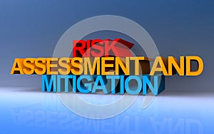 risk assessment and mitigation on blue photo