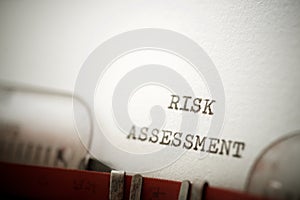 Risk assessment phrase