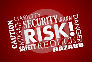 Risk Danger Safety Security Word Collage