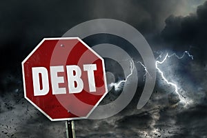 Risk of debt photo