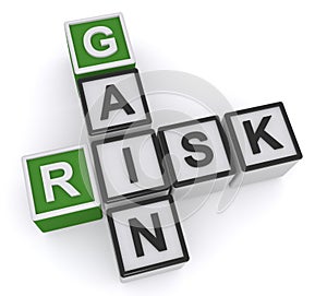 Risk gain word block