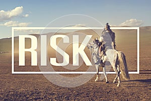Risk Insecurity Uncertainly Battlefield Danger Concept