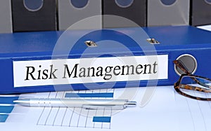 Risk Management binder in the office