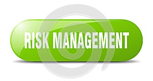 risk management button. risk management sign. key. push button.
