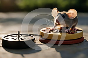 Risk Mouse Mousetrap white background cheerful animal irresistable gerbil photograph spring photo skill rat obsessive pest fun photo