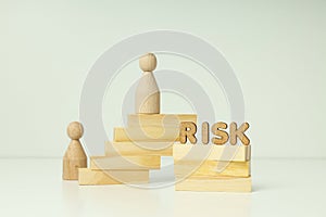 Risk protection and eliminating the risk, business and life concept