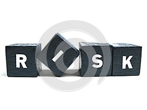 Risk spelled out photo