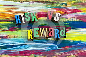 Risk vs reward opportunity financial portfolio