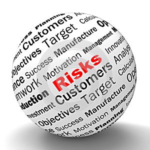 Risks Sphere Definition Shows Insecurity And