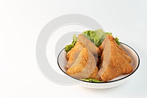 Risol Mayo segitiga or Triangle Risol mayonnaise