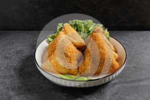 Risol Mayo segitiga or Triangle Risol mayonnaise