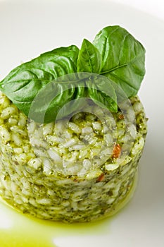 Risotto with Basil