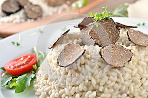 Risotto with fresh truffle