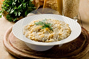 Risotto with Grana Parmesan Cheese