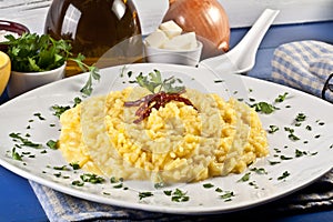 Risotto milanese