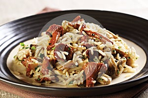 Risotto with mushrooms