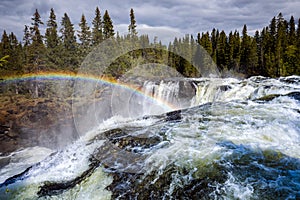 Ristafallet waterfall in the western part of Jamtland is listed