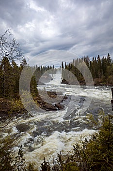 Ristafallet waterfall in the western part of Jamtland is listed