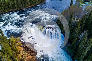 Ristafallet waterfall in the western part of Jamtland is listed