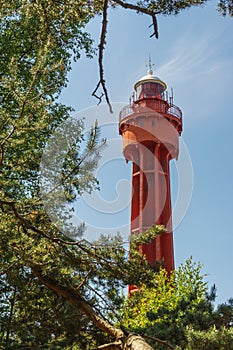 Ristna lighthouse, Hiiumaa island, Estonia