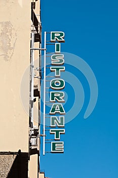 Ristorante Restaurant Sign