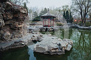 Ritan Park in Beijing city, China