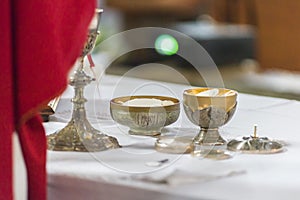 The rite of the Eucharist