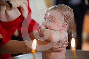 The rite of Orthodox baptism.