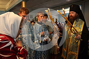 The ritual with candles