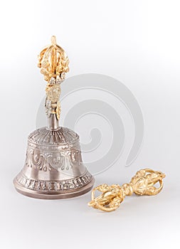 Ritual hand bell and a dorje