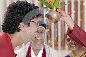 Ritual in Indian Hindu wedding