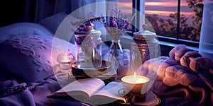 rituals such as herbal tea, lavender-infused pillows, and calming music to promote restful sleep and enhance overall