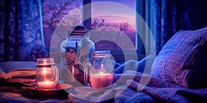 rituals such as herbal tea, lavender-infused pillows, and calming music to promote restful sleep and enhance overall