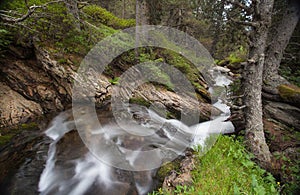 Riu de la Coma river, Ransol in Andorra photo