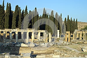 Riuns of ancient city Hierapolis