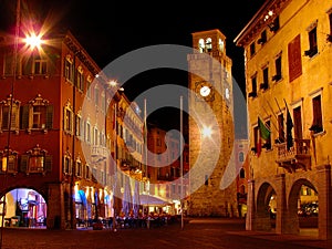 Riva del Garda is a town and comune in the northern Italian province of Trento of the Trentino Alto Adige region and Lago di Garda photo