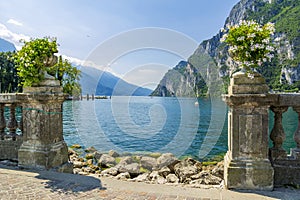 Riva del Garda, Trentino, Italy, by Garda lake