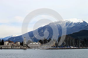 Riva at lake Garda (Italy)