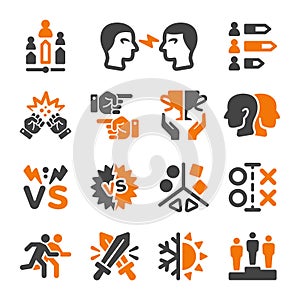 Rival icon set