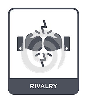 rivalry icon in trendy design style. rivalry icon isolated on white background. rivalry vector icon simple and modern flat symbol