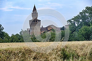 Rivalta Trebbia Piacenza, the castle photo