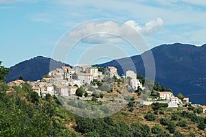 Riventosa village, Corsica