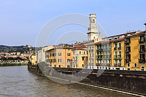 The river Adige near Verona.