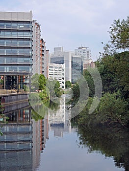 River Aire, Leeds, England