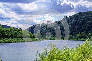 The river Altmuehl at Riedenburg